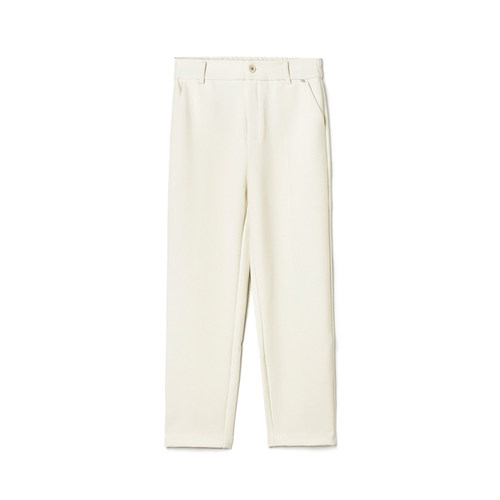 微弹长裤松紧腰休闲裤