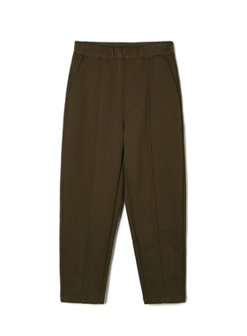 2025年Outlets专柜 深圳南油NY冬装松紧腰微弹百搭九分裤休闲裤女