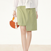 OC新款 2025春装 Outlets专柜正品 素雅通勤包臀中裙高级感半身裙