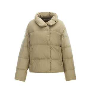 2025新款 舒适质感单排扣外套白鸭绒羽绒服女 UH冬装 奥莱专柜正品