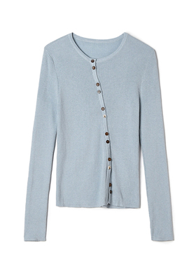 2025年冬Outlets正品 高端MO系列温婉大方长袖上衣高弹修身毛衣女