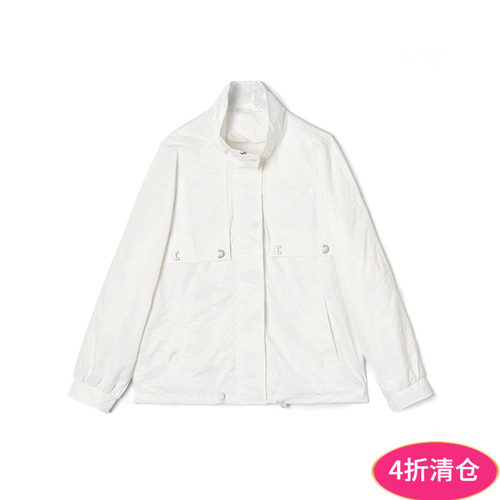 休闲纯色长袖上衣外套