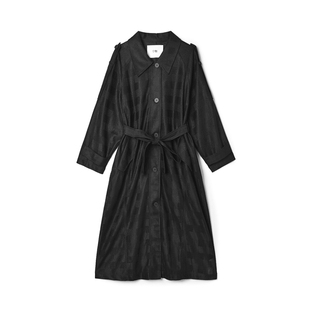 气质高级感加长款 新款 宽松风衣外套女 YC秋装 Outlets专柜撤柜正品