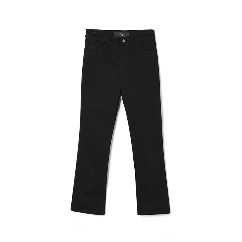 微弹长裤梨型显瘦牛仔裤