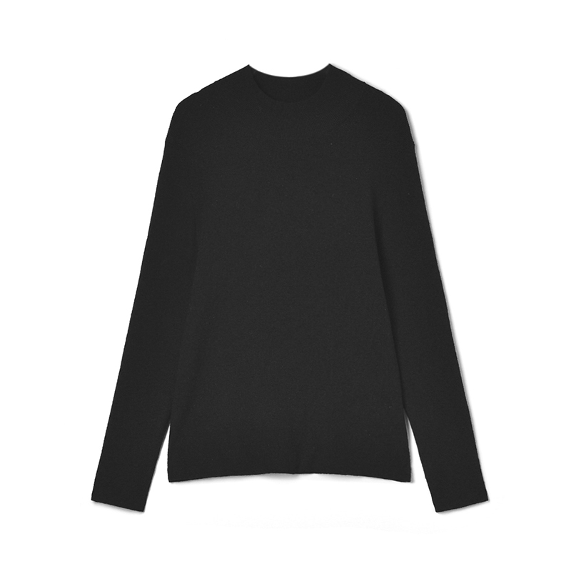 软糯套头上衣微弹打底毛衣