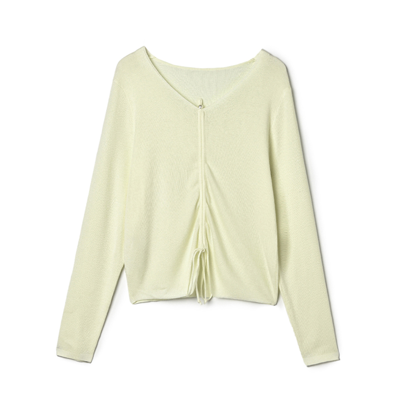 减龄款上衣微弹舒适毛衣