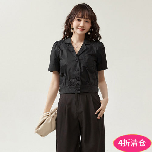 系带气质百搭棉质衬衫