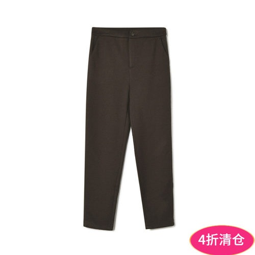 长裤松紧腰加绒休闲裤
