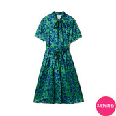 新款 Outlets专柜撤柜正品 深圳南油NY夏装 轻奢高级感中长裙连衣裙