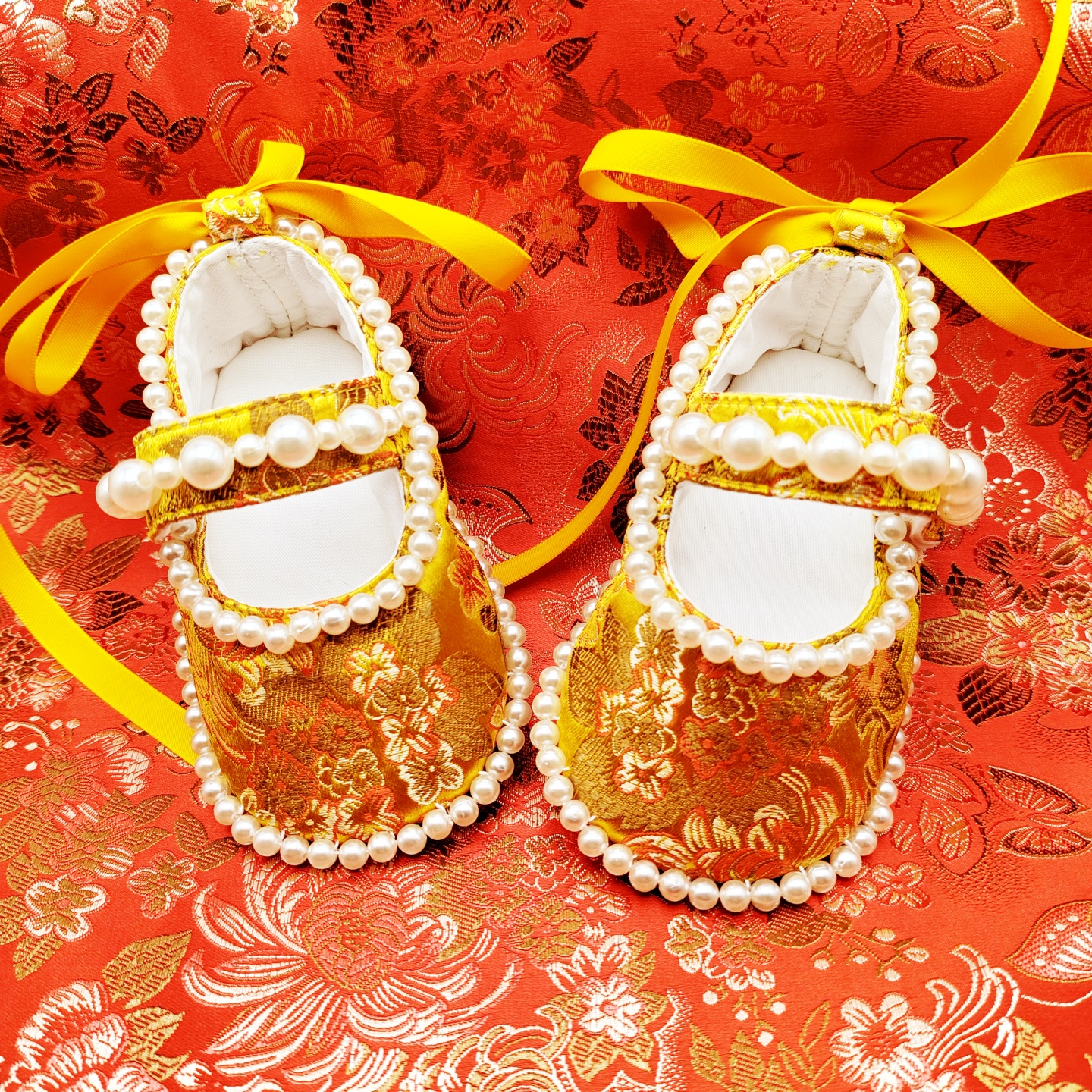 春秋季婴儿鞋中式鞋软底布鞋