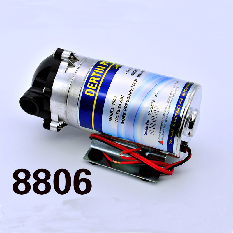 新德天泵8806水泵24V增压泵家用净水器电机普佳富迪永祥来50G75G