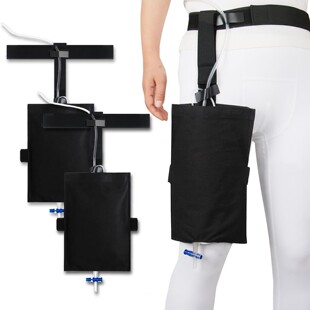 引流袋固定包尿液排水袋支架尿袋导管袋盖胆汁导管固定带跨境爆品