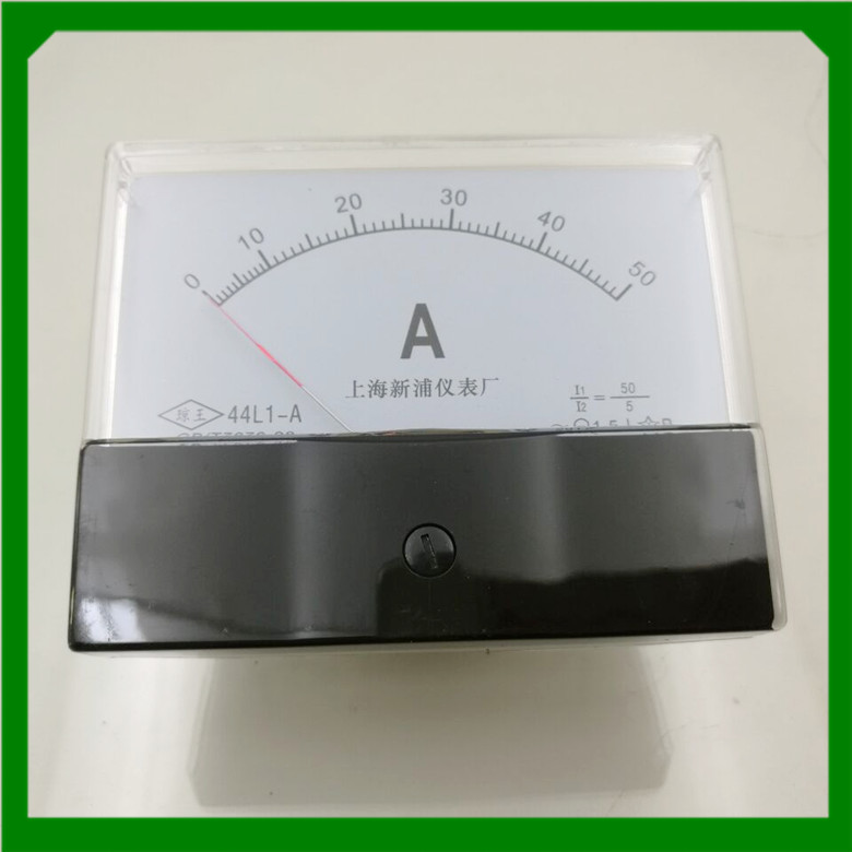 琼王电流表44L1-50/5A交直流电流电压表上海新浦仪表2KA直销44C2