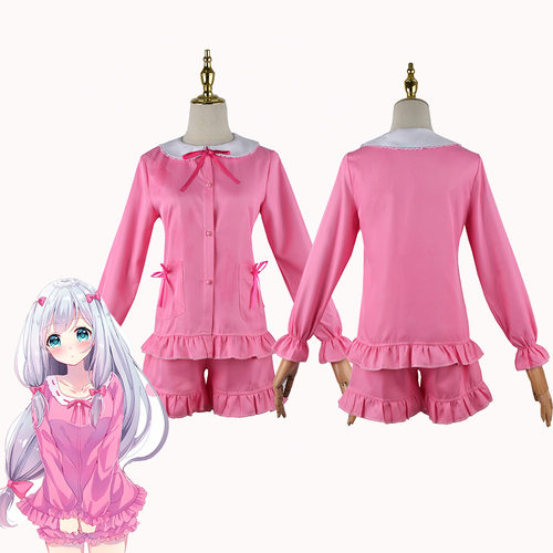 释槐鸟漫画动漫埃罗芒阿老师cos服和泉纱雾cosplay服装睡衣二次元