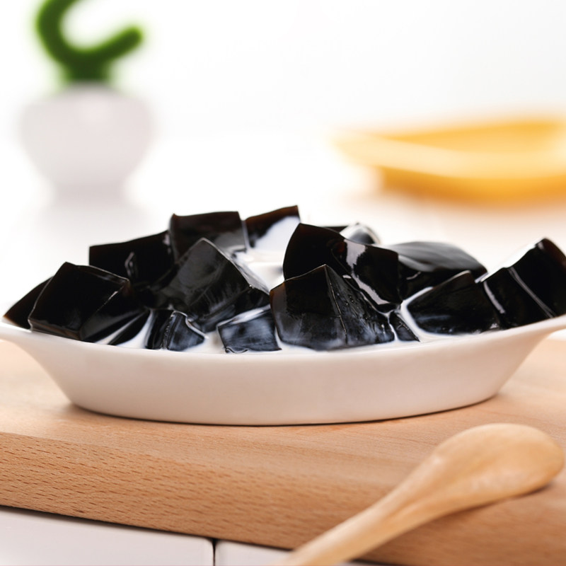 仙草粉黑凉粉四果汤烧仙草原料爽口客家特产200克可做5000g仙草冻