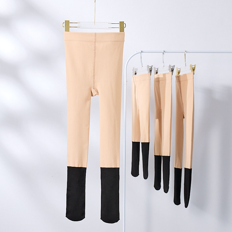 女童拼接连裤袜加绒肉色打底儿童光腿神器春秋肤色连裤袜外穿袜子,童装/婴儿装/亲子装,儿童袜子(0-16岁),淘宝优惠券,粉丝福利购,淘宝优惠卷