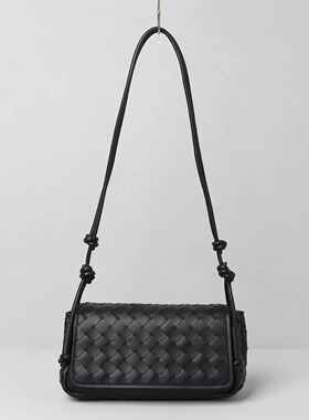 手机包女斜挎迷你小方包2025秋冬编织包轻奢小众设计高级感盒子包