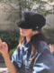 韩版 鸭舌报童帽女 型好 ins博主fever同款 黑色八奶丝绒百搭简约版
