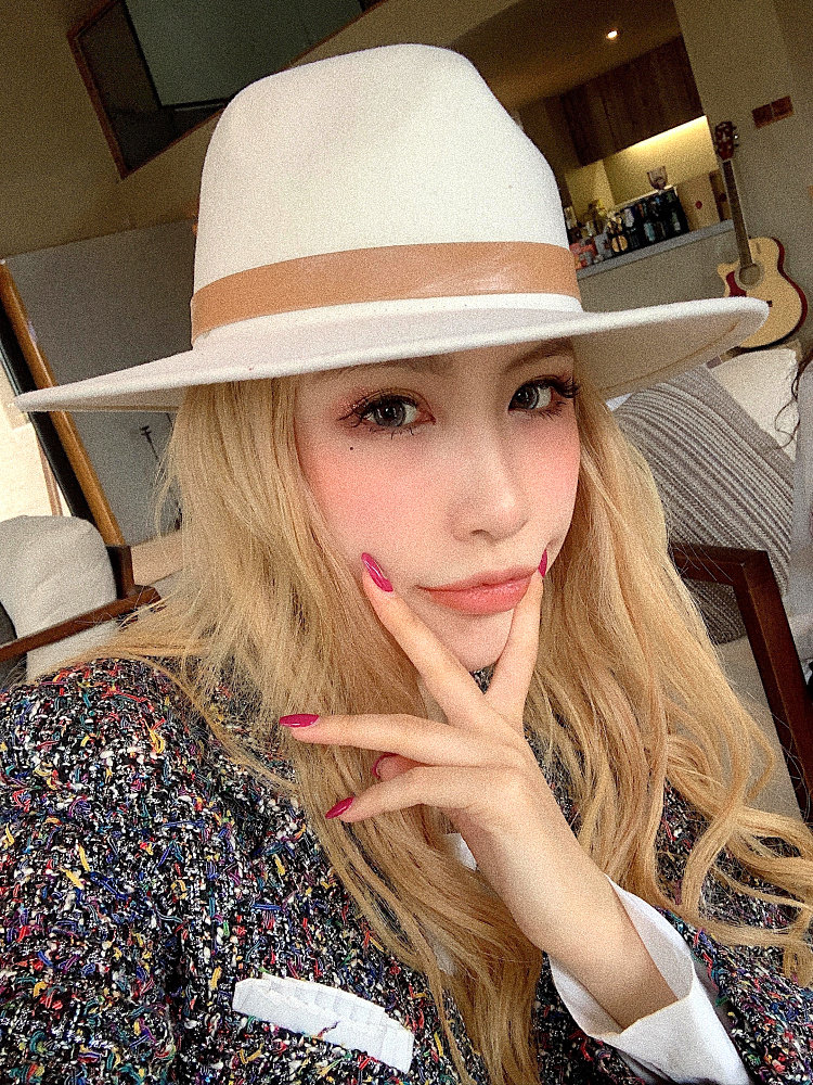 秋冬新品澳洲ins时尚博主百搭白色爵士羊毛毡帽子简约优雅冬款帽,服饰配件/皮带/帽子/围巾,帽子,淘宝优惠券,粉丝福利购,淘宝优惠卷