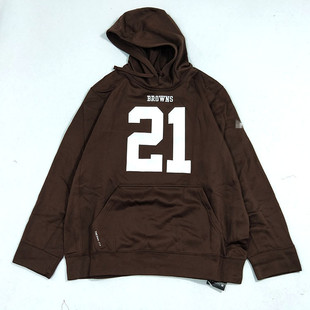 橄榄球服卫衣男女连帽加绒套头外套嘻哈街舞hiphop棒球服中长款潮