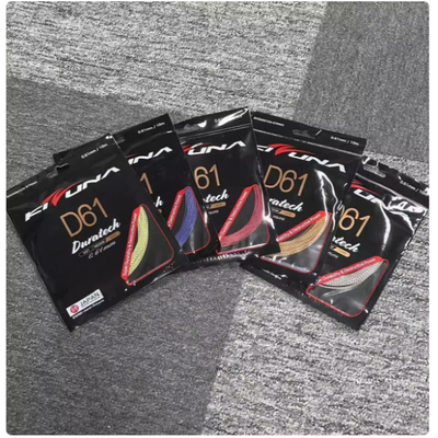 正品KIZUNA卡兹那专业D61羽毛球拍线科祖纳日本制高反弹0.61mm线