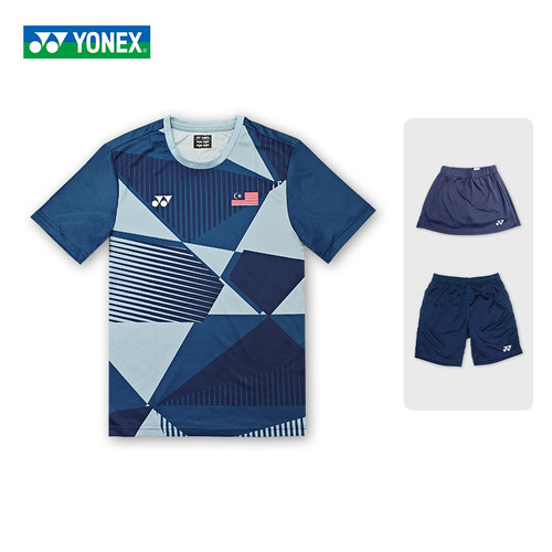 YONEX尤尼克斯新款羽毛球yy运动男女速干透气比赛训练新款大赛