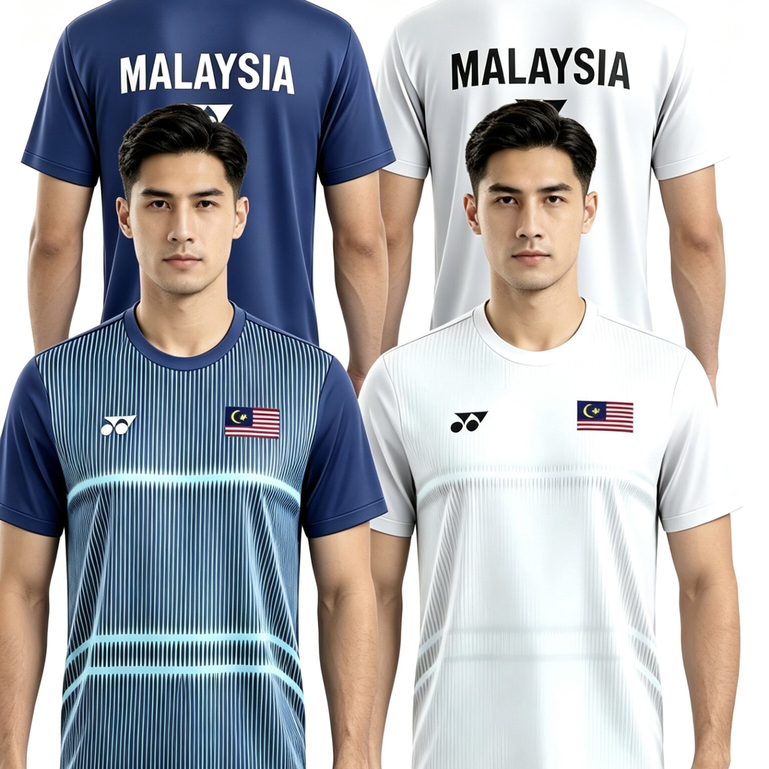 YONEX/尤尼克斯羽毛球服男女同款速干T恤马来西亚大赛款短袖26140