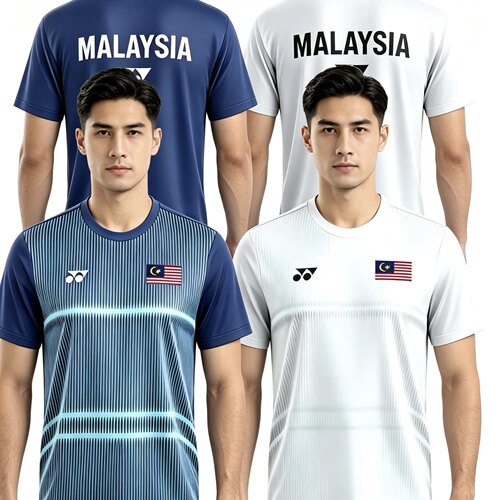 YONEX/尤尼克斯羽毛球服男女同款速干T恤马来西亚大赛款短袖26140