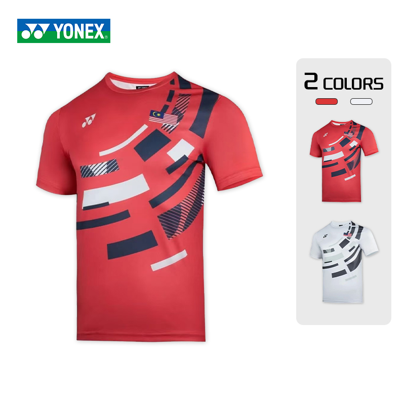 羽毛球服男女同款速干透气运动短袖大赛服无袖yy