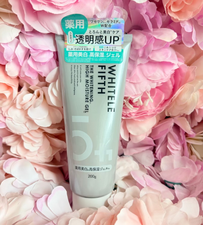 日本本土WHITELE FIFTH白乐思高保湿美白啫喱多合一乳液200g