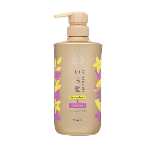 日本本土krecie/肌美精ICHIKAMI和草修护保湿洗发水480ml