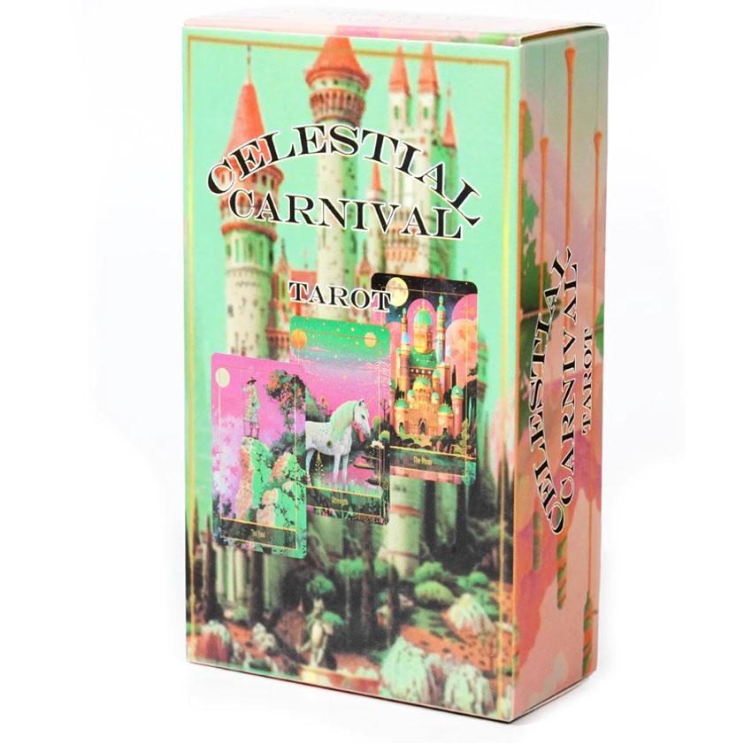 10X6cm 天界狂欢塔罗牌Celestial CarnIvall Tarot Card Game