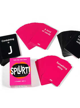 Gamewright Splurt Think Fast Card Game想想快速思考卡牌游戏