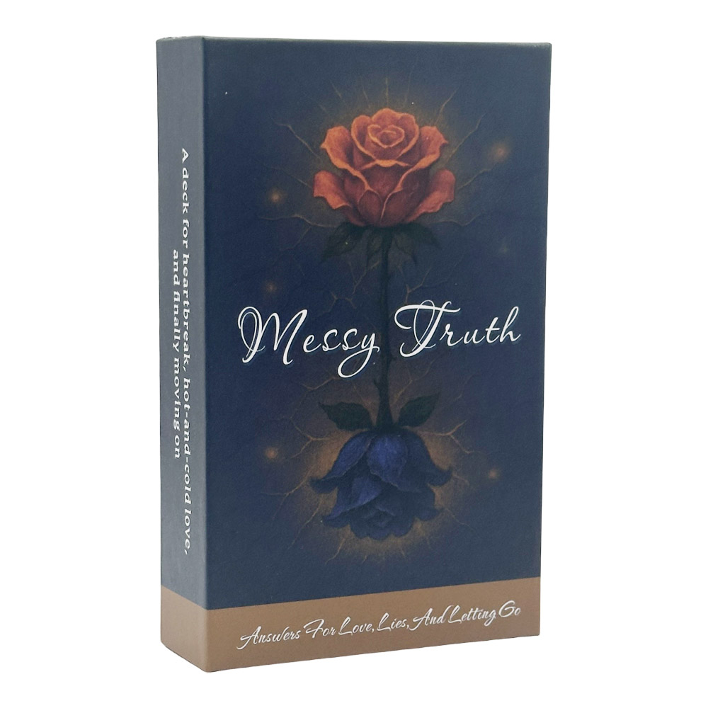 12X7cm Messy Truth Card Deck混乱真相预言54张英文卡牌神谕
