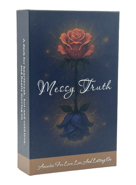 12X7cm Messy Truth Card Deck混乱真相预言54张英文卡牌神谕