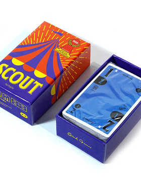 Scout oink games一起来玩吧！马戏星探英文卡牌游戏