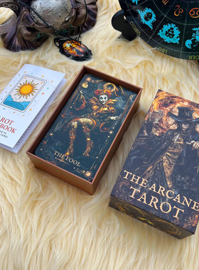 12X7cm The Arcane Tarot奥术魔术师塔罗英文卡牌桌游