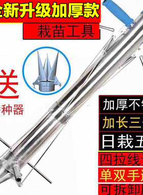 栽苗器种苗器移苗器种植器播种器栽苗神器载苗器栽辣椒苗机种菜机