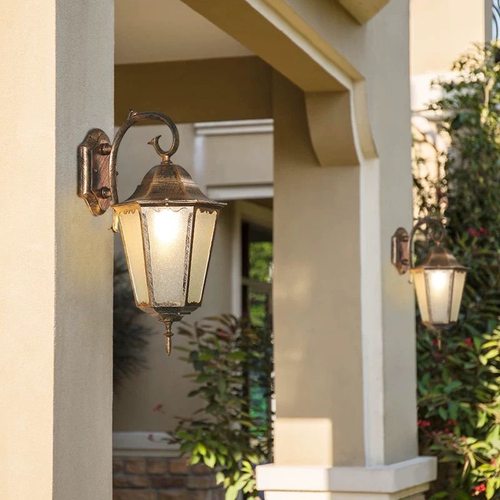 户外壁灯防水室外别墅欧式庭院外墙花园复古走廊阳台大门口露台灯