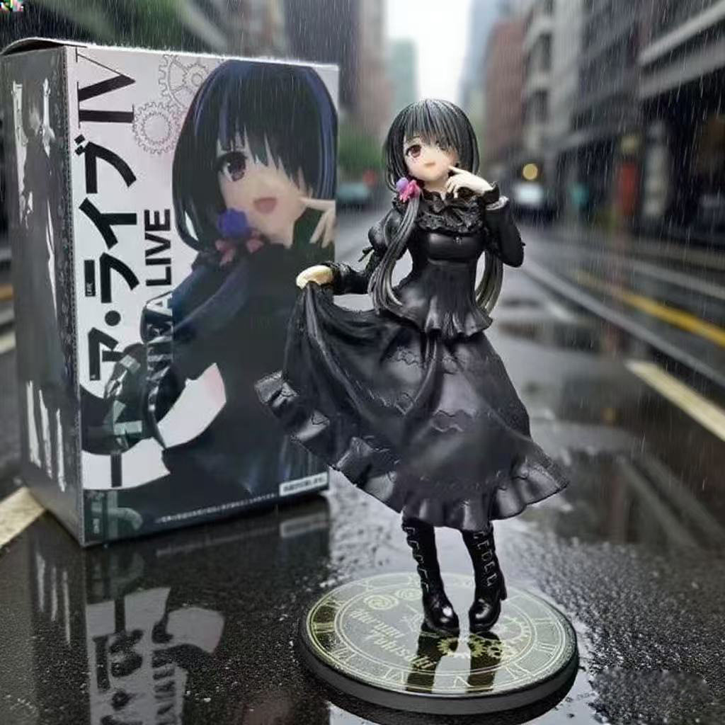 约会大作战时崎狂三礼服手办模型3D模型摆件