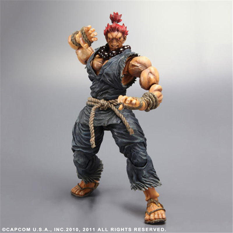 动漫 Play Art PA改 超级街霸4 豪鬼 Gouki 异色版 可动 手办