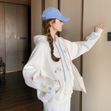 春装现货重工绣花卫衣+裤子两件套套装202-2503-P185-K298，女装运动套装，浙宝202