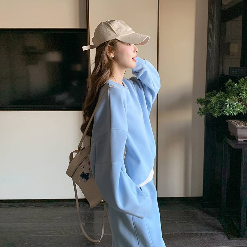 大货已出春装新款纯色卫衣+裤子202-2501-P145控208，商品下架区商品下架区，浙宝202