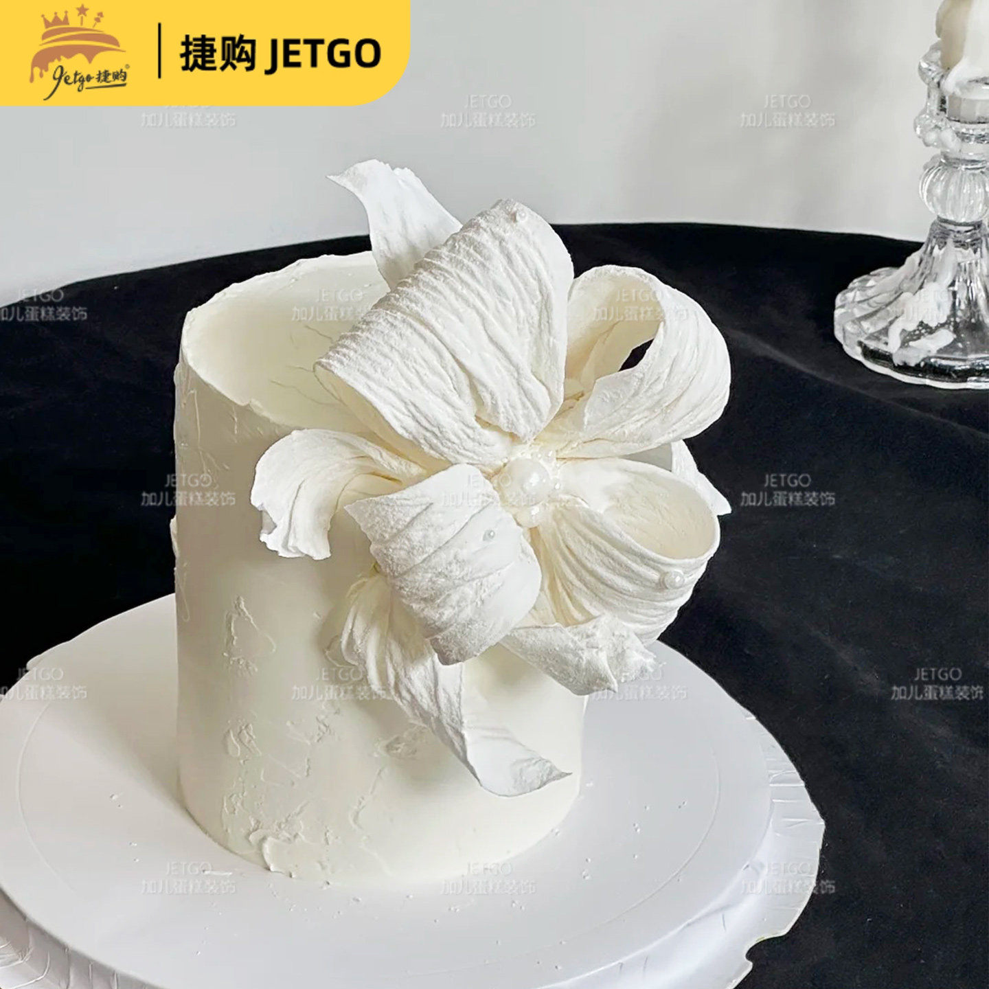 网红同款小仙女生日蛋糕装饰威化纸糯米纸烘焙diy褶皱蝴蝶结装扮,节庆用品/礼品,蛋糕/烘焙装饰用品,淘宝优惠券,粉丝福利购,淘宝优惠卷