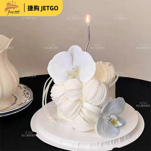 威化纸圆片圆球中式婚礼蛋糕装饰糯米纸灯笼辅料网红蛋糕装饰插件