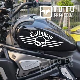 油箱拉花适用于钱江闪500S贴纸创意装饰防水贴个性摩托车流行车贴