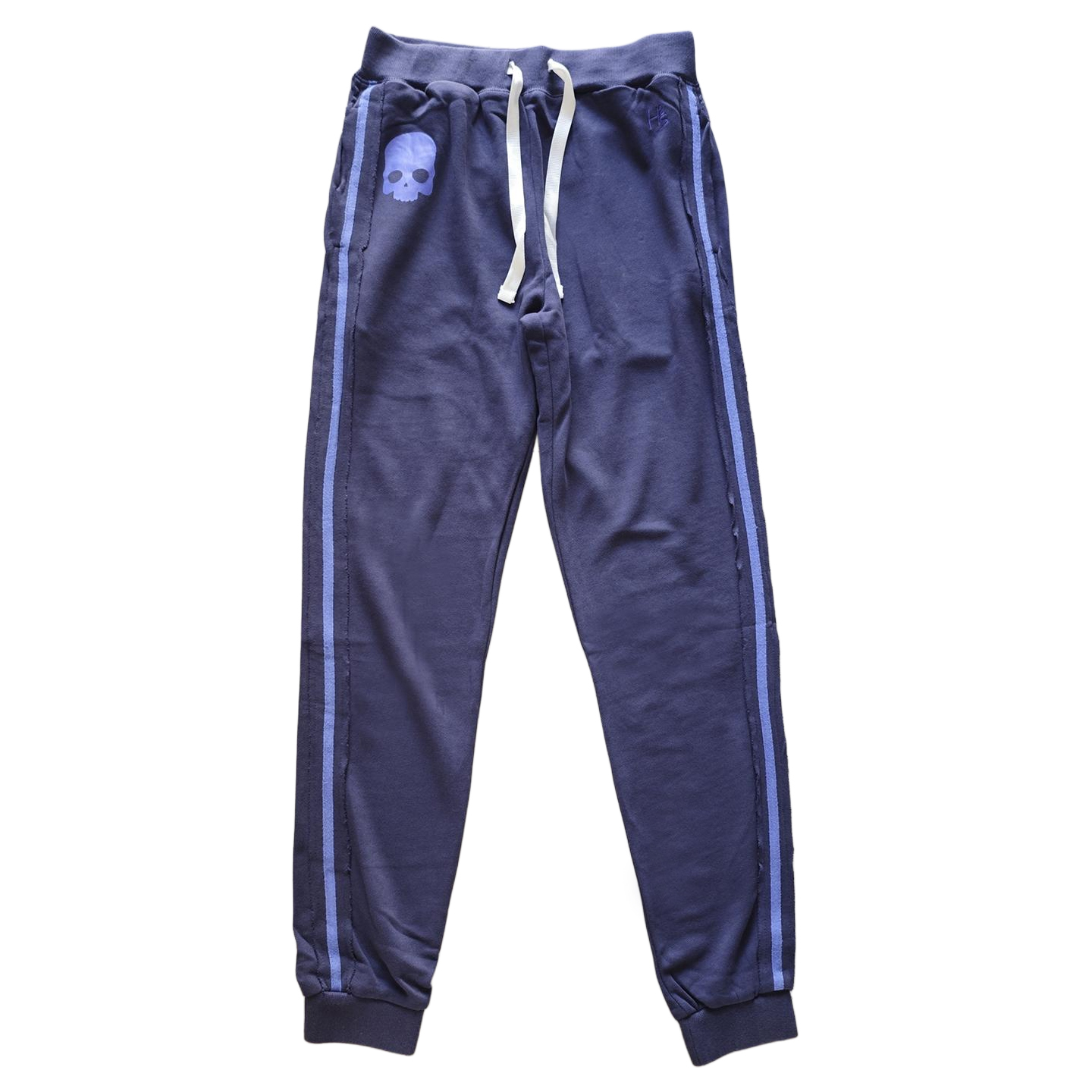 男卫裤长裤骷颅头刺绣