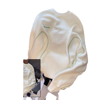 秋冬设计感小众宽松情侣装