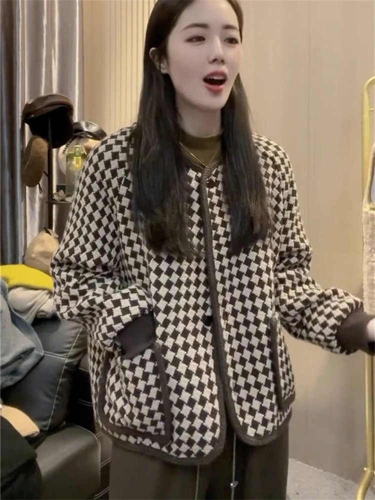 小香风外套女春秋短款2026新款爆款高级感欧货棒球服薄款开衫上衣,女装/女士精品,常规大码外套,淘宝优惠券,粉丝福利购,淘宝优惠卷