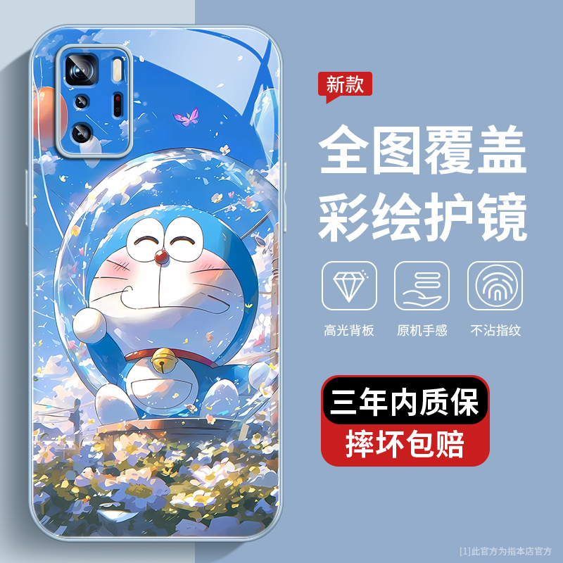 适用红米NOTE手机壳新款RedmiNOTE10Pro硅胶防摔亚克力镜头全包新女款手机壳